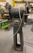 1 x Freestanding Grinder/Polisher - Three Phase Supply - With Solid Steel Base - Ref: C2C002 - CL789