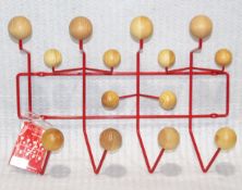 1 x VITRA Eames 'Hand It All' Special Edition Hanger In Red - Original RRP £199.00 - Unused Boxed