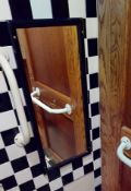 7 x Assorted Commercial Bathroom Mirrors - From a Popular American Diner - CL800 - Location: