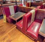 Selection of Double Seating Benches and Dining Tables to Seat Upto 12 Persons