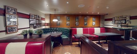 Approx 110 x Assorted Framed Pictures Featuring Nostalgic Images From an Italian-American Restaurant