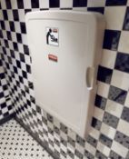 1 x Rubbermaid Wall Mounted Baby Changer Unit - From a Popular American Diner - CL809 - Location:
