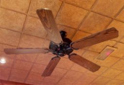 2 x Commercial Ceiling Fans - Ideal For Restaurants, Bars Etc. - From a Popular American Diner -