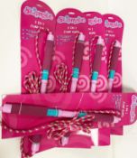 9 x SKIPMATE 2 In 1 Jump Stick/ Rope With Extendable Handles