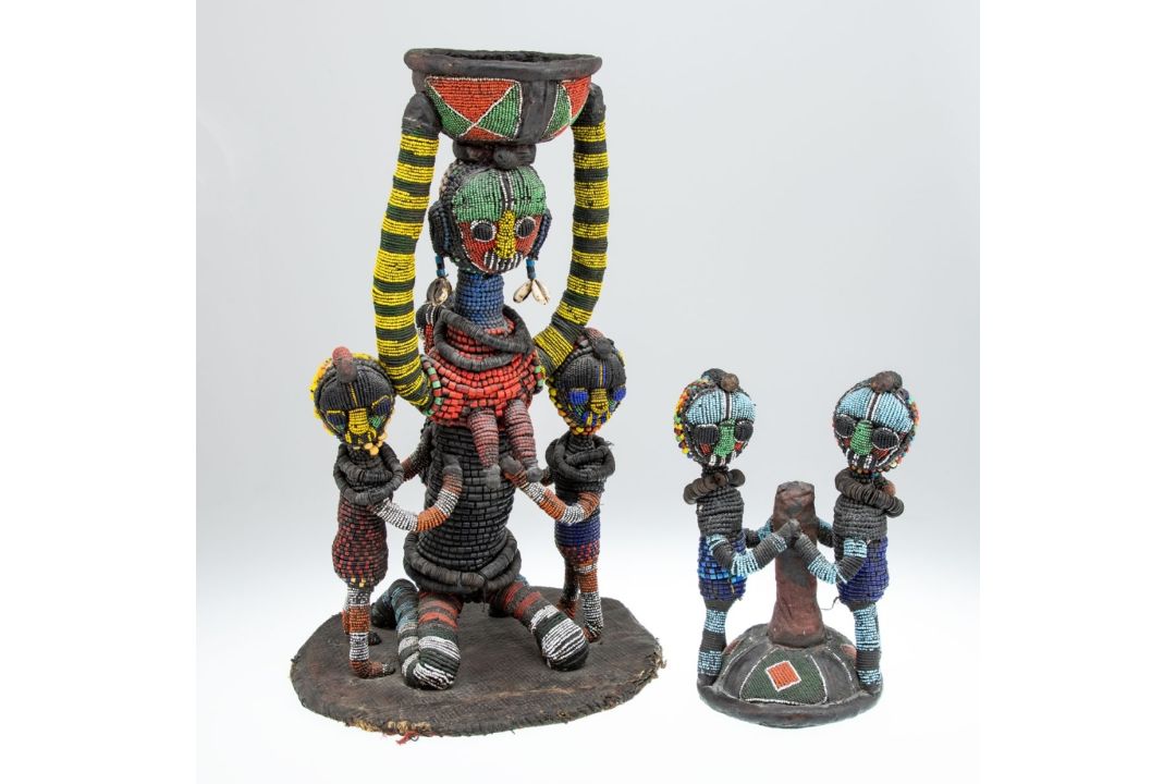 Fruchtbarkeitsfigur, wohl Kamerun - Bild 2 aus 2