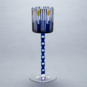 Stengelglas. Otto Prutscher (in der Art), Ausführung Meyr's Neffe Adolf bei Winterberg, Verleger E. 