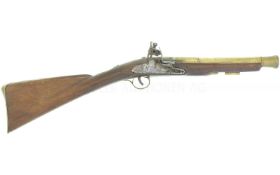 Steinschloss Tromblon (Blunderbuss) englische Marine um 1790, Kal. 20/25mm