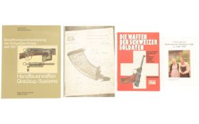 Konvolut von zwei Büchern und zwei Heften