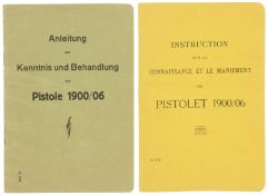 2 Reglemente zur Pistole 1900/06