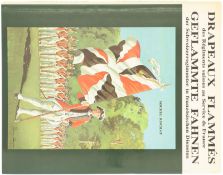 Geflammte Fahnen der Schweizerregimanter in französischen Diensten 1672-1792