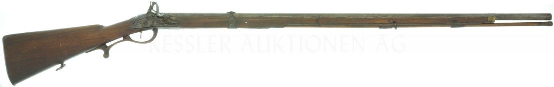 Steinschlossgewehr, deutsch oder österreichisch um 1770, Kal. 16mm