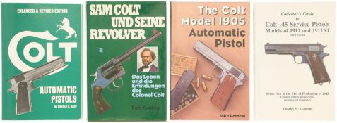 Konvolut von vier Bücher über Colt