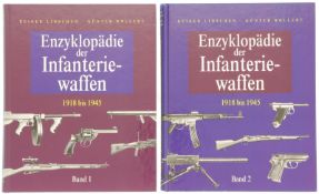 Konvolut von zwei Bücher, Enzyklopädie der Infanteriewaffen 1918-1945, Band 1+2