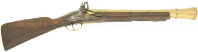 Steinschloss-Blunderbuss, St. Etienne, Kal. 25/48mm