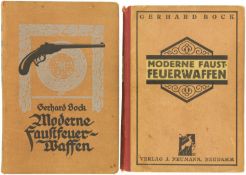 Konvolut von zwei Büchern, Moderne Faustfeuerwaffen und ihr Gebrauch