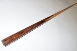 Claude Falkiner Special Club cue, 147cm long