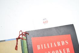 BURROUGHES & WATTS LTD: BILLIARDS AND SNOOKER TEASERS EXPLAINED and A GUIDE TO WISE SPENDING,