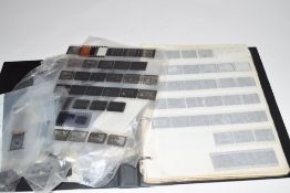 Black album containing large collection of 35mm film negatives, billiards, snooker and other