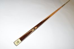 20th century cue by Riley, 144cm long