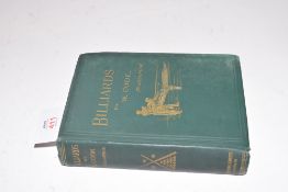 WILLIAM COOK : BILLIARDS, pub Burroughs & Watts, Soho Sq, London, circa late 19th century