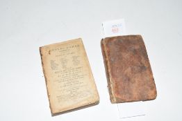 HOYLE'S GAMES, IMPROVED, consisting of practical treatise, pub London 1814, lacking cover,
