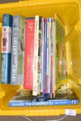 Box of various art interest books to include Antique Collectors Club Dictionary of British Book