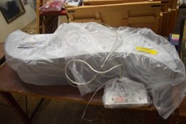 Eight light crystal chandelier