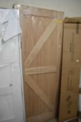 Sliding barn door, width 86cm x 208cm