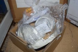 Cresskill 3-light ceiling spotlight, ivory