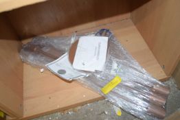 Geometric 22cm glass novelty pendant shade