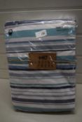 Lobster Creek striped double duvet set