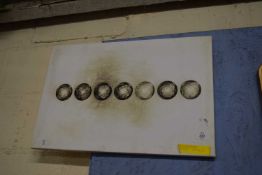 Elements canvas print, approx 60 x 40cm