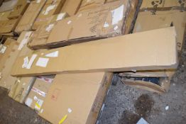 Shelving unit with drawer, colour white