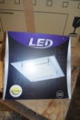 Flush mount LED light fitting