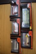 Exclusive First Editions model buses comprising AEC Routemaster, Daimler Potteries, Bristol MW Coach