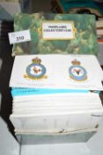 Case of War Planes Collectors Club cards, mainly unused