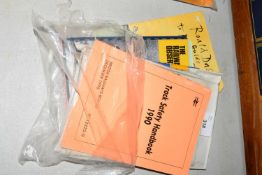 Mixed Lot of ephemera to include BR Eastern Region freight train facilities, BR track safety