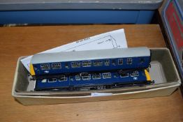 Two BR diesel locomotives, apparently unbranded