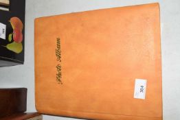 Album of various black and white photographs to include rail and freight interest plus assorted