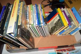 Box of railway interest books to include 'Railway Printed Ephemera' from the Antiques Collectors