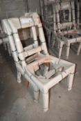 Two as new Regal dining side chairs, mahogany, by Charles Barr Furniture Ltd (K288M)