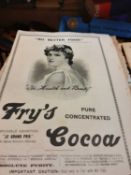 Box of ephemera to include The Illustrated London News 1901, plus a large format book The Windsor