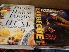 Box of 20 mixed cookery books to include Mrs Beeton's Book of Household Management, Aynsley