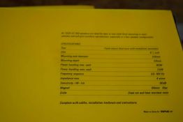 5 Boxed pairs of Hi-tech 2C160 Stereo Car Speakers 6 1/2 Inch 80 Watts