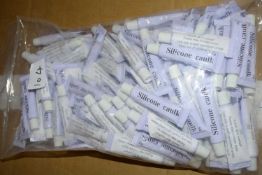 Bag containing qty of Sillicon Caulk