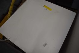 COFFEE TABLE WITH STORAGE SPACE- WHITE FINISH