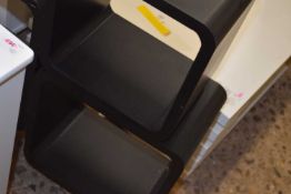 Modular side table/shelving unit, height 70cm