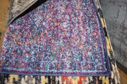 Bodrum purple floor rug, 2ft x 3ft
