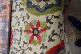 Monaco ivory multi-coloured rug, 90 x 150cm