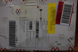 Classic six light candle style chandelier